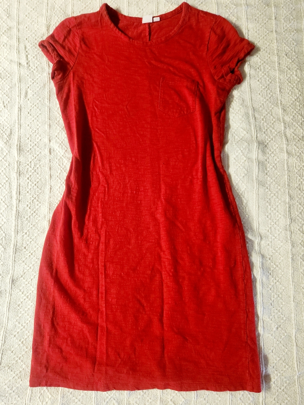 GAP Bright Red Crewneck Tee